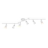 Dehobo Draaibare LED-plafondspot met 6 lampjes