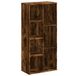 VidaXL Boekenkast 50x25x105 cm bewerkt hout gerookt eikenkleurig