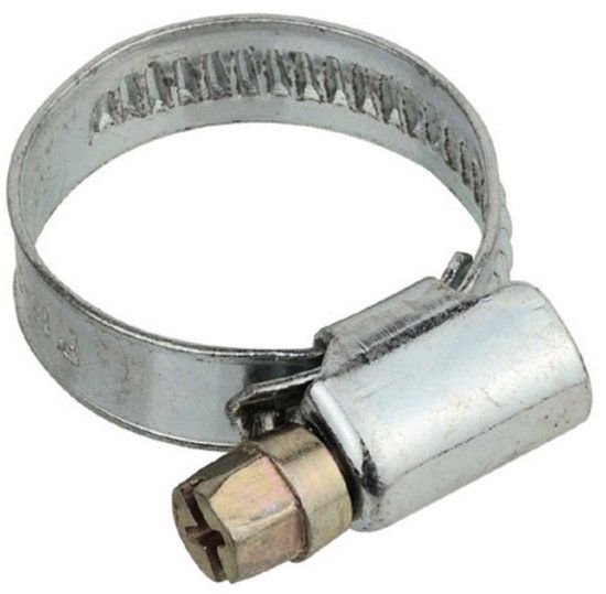 KIRCHHOFF Slangklem 9 mm Bandbreedte - Gegalvaniseerd - 16 - 25 mm - Voor 1/2"