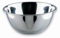Bol en cuve en acier inoxydable 24 cm 2,50 L Bol avec couvercle Argent