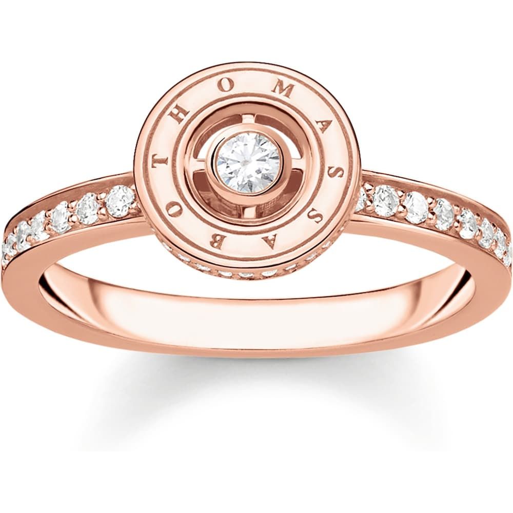 Thomas Sabo Damesring Zilver 925 roségoud