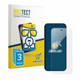 BROTECT Screenprotector 3 Stuks voor Google Pixel 11 Beschermglas transparant