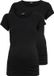ONLY MATERNITY OLMLOVELY 2-pack T-shirts Zwart XL