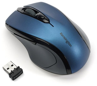 Kensington Pro Fit&#174; Mid-Size Wireless Mouse Sapphire Blue