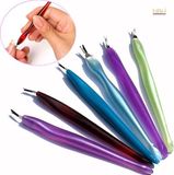 CHPN Nagelriem mesje - Nagelriem vork - Trimmer voor nagelriem - Nagelriem bijwerken - Manicure - Pedicure - Bruin - Universeel