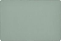 Zeller placemats lederlook - 45 x 30 cm - mintgroen - vegan leer