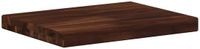 vidaXL Rechthoekig Tafelblad Donkerbruin Glas 50 x 30 x 3 cm