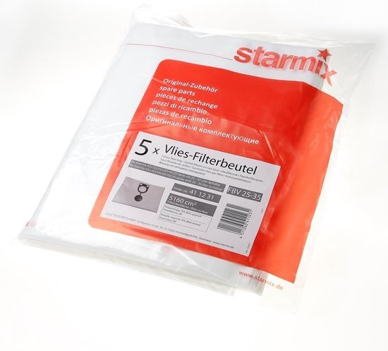 Starmix stofzuigerzak FBV 25/35 - IS-GS-HS - 5 stuks