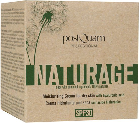 PostQuam Naturage Hydraterende Gezichtscrème voor de Droge Huid SPF30 - 50ml
