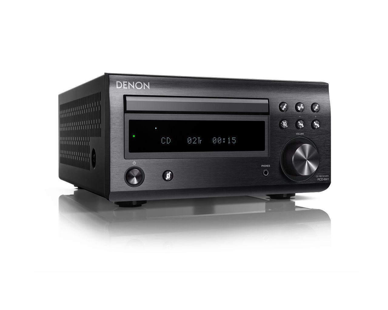 Denon D-M41 Home Audio Mini System - Black