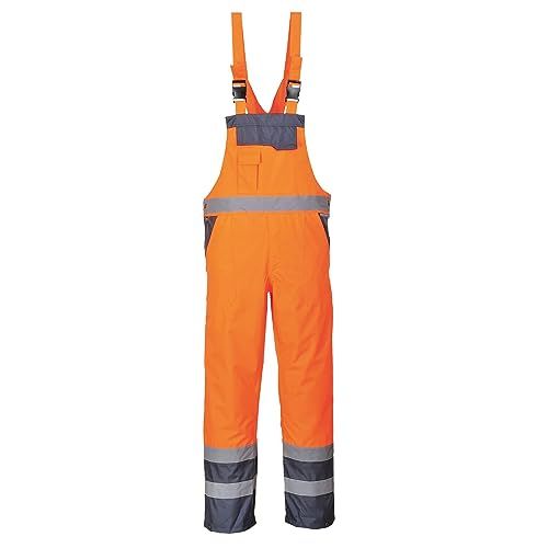 Portwest Amerikaanse overall Oranje/Blauw S488 - Maat 3XL