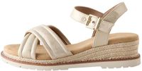 Next - Dames - Forever Comfort® sleehakken en gekruiste bandjes - Goud