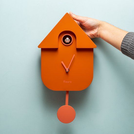 Fisura Cuckoo House Koekoeksklok – Aanpasbaar Volume – Terracotta