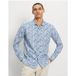 OLYMP Casual Regular Fit Overhemd marine, Bedrukt