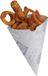 Colpac biologisch afbreekbare friteszakken met krantenprint