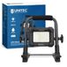 UNITEC LED-spots accu 10W, 800lm, zwart