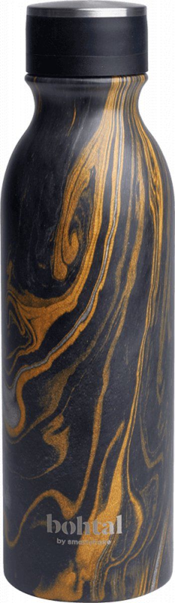 Smartshake Bohtal Insulated Flask - Black Marble (600ml)