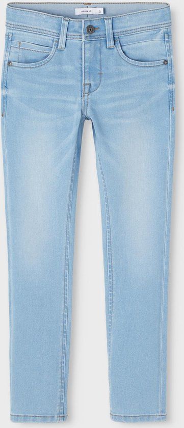 NAME IT NKMSILAS XSLIM Jeans - Boys - Size 146 - Light Blue Denim