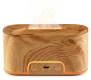 Merkloos Diffuser etherische olie - 220 ml - 3-in-1 luchtbevochtiger en LED-licht
