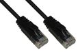 LINK LK6U030BLS Netwerkkabel Zwart 3 m Cat6 U/UTP Rond