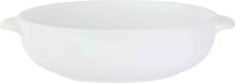 Cosy&Trendy Billiet - Vanlaere 1x Witte serveerschalen van porselein 19,5 cm rond