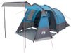 vidaXL Tunneltent 390 x 215 x 152 cm Blauw