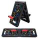 Push-upboard rack - Pliable - 15 réglages de poignée - Codage couleur