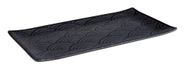 APS 84902 GN 1/3 dienblad "Dark Wave", zwart, melamine, 17,6 cm x 32,5 cm x 2 cm