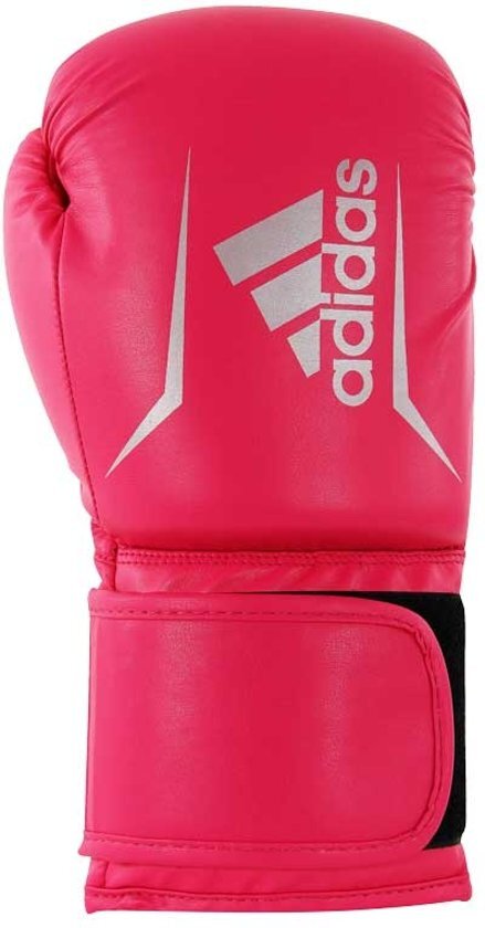 Adidas Speed 50 Bokshandschoenen Roze/zilver Maat 8