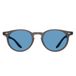 Barton Perreira Banks Lunettes de soleil pour homme Bleu Rond Bleu 50mm