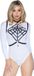 Leg Avenue Spiderweb Body Harness Dames Zwart