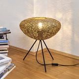 OSRAM Decor Paper Drop Table decoratieve tafellamp van papier en metaal, 395 mm, met E27 fitting, IP20, beige