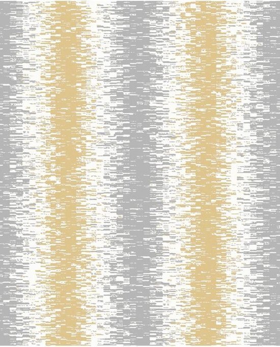 Dutch Wallcoverings Insignia Stripe grijs/mosterd 24520