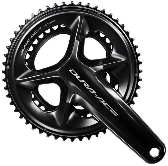 Shimano Fc-r9200 12s Crankstel Zilver 160 mm / 54/40t