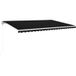 Maison Exclusive Store Store Banne Électrique Avec LED et Capteur 5 x 3,5 m Anthracite