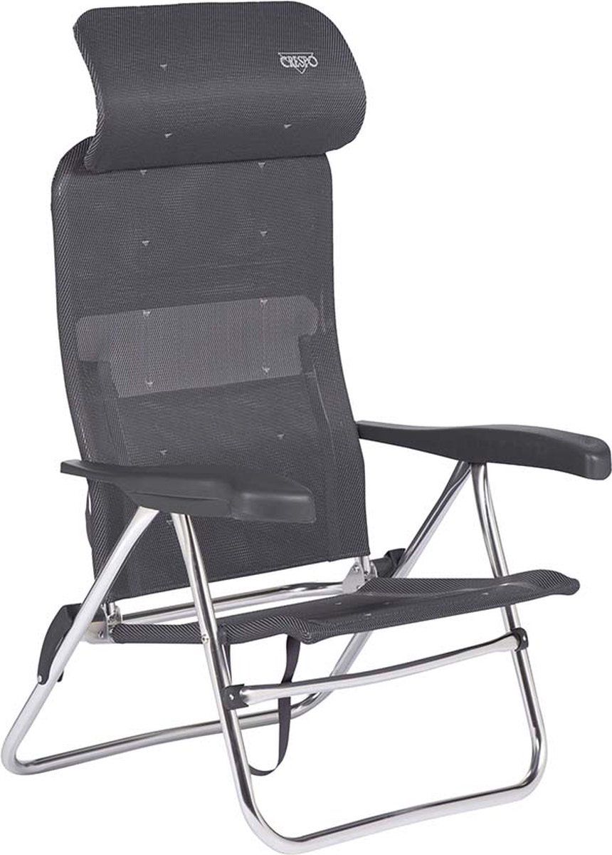 Crespo - Strandstoel AL/205 - Compact - Donker grijs