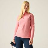 REGATTA Dames Sweethart Marl Half Zip Fleece Roze S