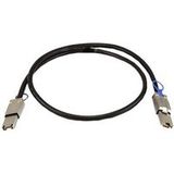 QNAP Systems, Inc QNAP SAS externe kabel - 26-pins SFF-8088 (M) naar 26-pins SFF-8088 (M) - 1 m - zwart