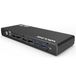 Displaylink WAVLINK Displaylink USB-C Universeel Dockingstation met 2x HDMI & DP, Gigabit Ethernet, 6x USB 3.0, Audio, Microfoon, Compatibel met Mac OS en Windows