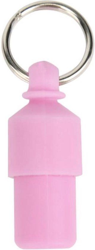 NBHÂ® Roze Adreskoker - Huisdier ID Kokertje - Kat - 3CM