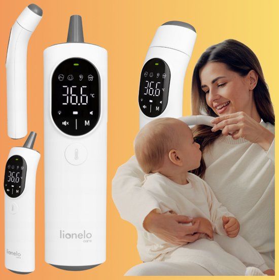 Lionelo FeverScan - Contactloze Infraroodthermometer voor Baby's en Kinderen