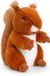 Keel Toys Knuffel - Eekhoorn - rood - pluche - 18 cm