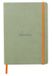 Rhodia Softcover Notitieboek – A5 – 160 Bladen – Gelijnd – Ivoorkleurig Papier 90 g/m² – Elastieksluiting - Celadon