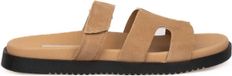 STEVE MADDEN Missile-E Sand Suede Platte Sandalen Dames Maat 38