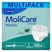 Molicare Mobile 5 Druppels, Maat L, Absorberend Ondergoed voor Vrouwen en Mannen met matige Incontinentie, Bescherming tegen Lekken, Huidvriendelijk, Beste Lichaamsaanpassing, 56 Stuk
