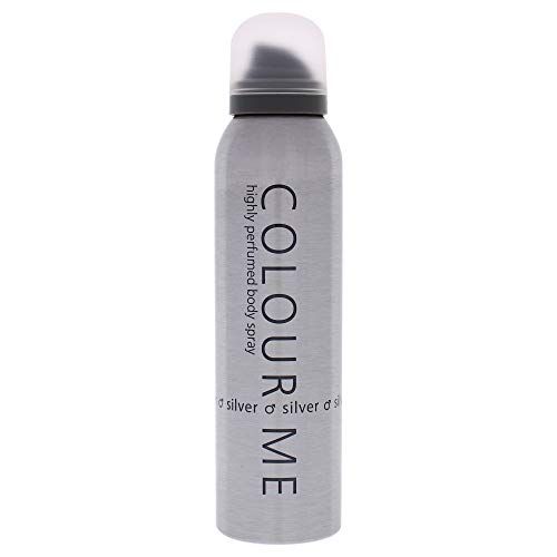 Colour Me Silver Body Spray for Men - 150ml - Milton-Lloyd