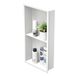 Bernkot Roestvrij Staal Douche Niche 24" X 12" Wit Geen Tegel Nodig Muur Niche Dubbele Planken Inbouw Douche Plank voor Badkamer Opslag