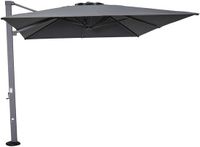 Garden Impressions Hawaii Emperor telescoop zweefparasol 300x400 antraciet
