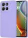 Techsuit Hoesje geschikt voor Motorola Moto G15/G15 Power - Soft Flex Silicone Back Cover - Lila