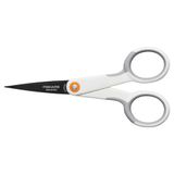 Fiskars Micro-Tip-schaar voor kleverig Hobbymateriaal, Met antiaanbaklaag